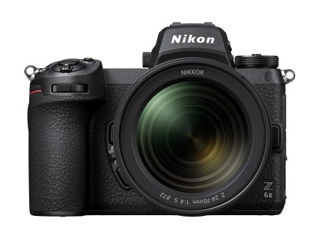 Nikon Z6 II Mirrorless Camera Z 24-70mm Lens with Additional Battery, Optical Zoom, Black Hot on Sale