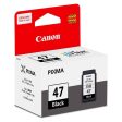 Canon PIXMA PG47 Black Ink Cartridge For Sale