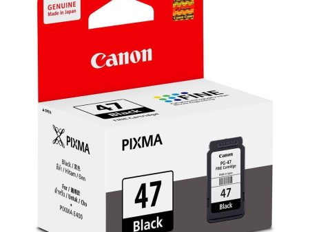 Canon PIXMA PG47 Black Ink Cartridge For Sale