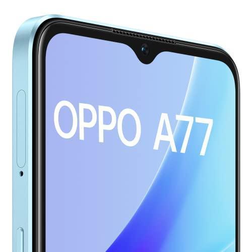 (Refurbished) OPPO A77 (Sky Blue, 4GB RAM, 128 Storage) with No Cost EMI Additional Exchange Offers Online