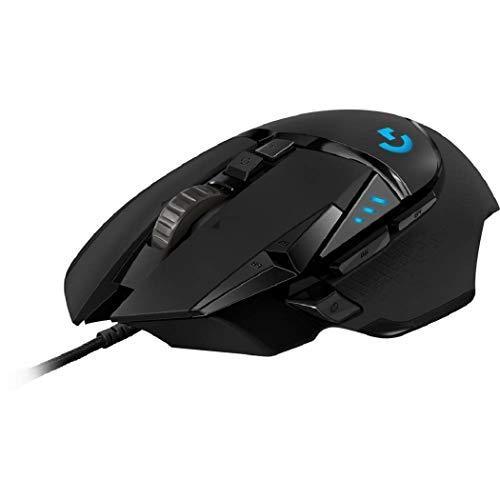 (Refurbished) Logitech G 502 Hero Gaming Mouse (Black) Fashion