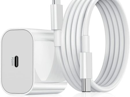 20W Original Charger Adapter Compatible with Apple iPhone 14 14 Pro 14 Pro Max 14 Plus 13 13Pro 12 12 Pro  11  11Pro with 1 Meter Data Cable C-Type PD2.0 Fast Adapter Charger with 6 Months Warranty Online Hot Sale