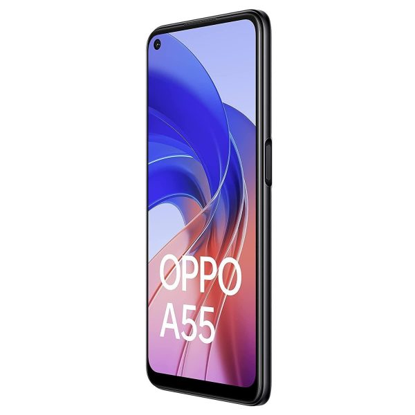 (Refurbished) Oppo A55 (Starry Black, 4GB RAM, 64GB Storage) Without Offers For Cheap