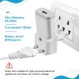 Ceptics India to Europe Travel Adapter Plug Â– 2 in 1 Germany,France Smartphone Adapter-Type C-Ce Certified-Rohs Compliant Â– White-2 Pack Online Sale