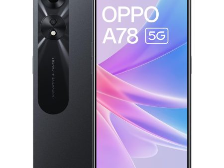 (Refurbished) Oppo A78 5G (Glowing Black, 8GB RAM, 128 Storage) | 5000 mAh Battery with 33W SUPERVOOC Charger| 50MP AI Camera | 90Hz Refresh Rate Hot on Sale