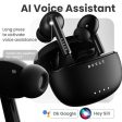 Boult Audio W20 Truly Wireless in Ear Earbuds with 35H Playtime, Zen™ ENC Mic, 45ms Low Latency, 13mm Bass Drivers, Type-C Fast Charging, Made in India, Touch Controls, IPX5 ear buds TWS (Space Black) on Sale