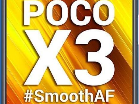 (Refurbished) Poco X3 (Cobalt Blue, 6GB RAM   128GB Storage) Supply