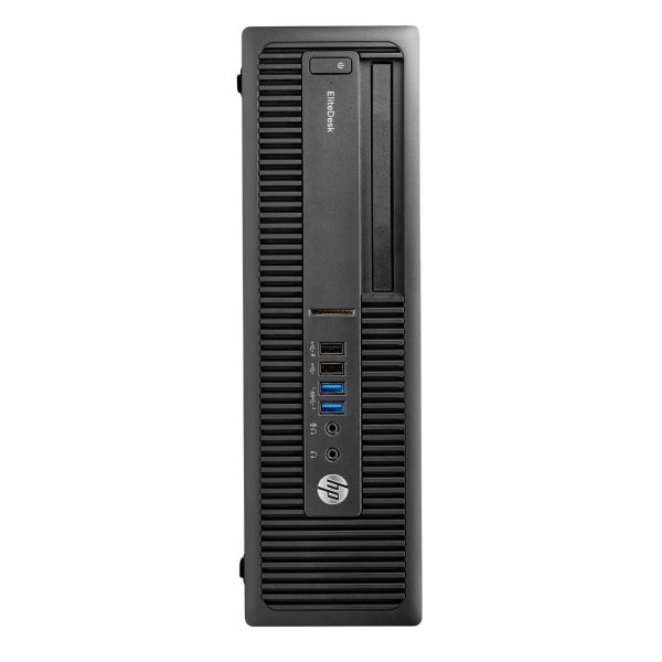 (Refurbished) HP EliteDesk Desktop Computer PC (AMD A10 Processor, 16 GB RAM, 256 GB SSD, Windows 10 Pro, MS Office, AMD Radeon Graphics, USB, VGA), Black on Sale