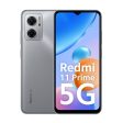 Redmi 11 Prime 5G (Chrome Silver, 4GB RAM 64GB ROM) | Prime Design | MTK Dimensity 700 | 50 MP Dual Cam | 5000mAh | 7 Band 5G Supply