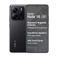 Redmi Note 14 5G (Titan Black, 8GB RAM 256GB Storage) | Global Debut MTK Dimensity 7025 Ultra | 2100 nits Segment Brightest 120Hz AMOLED | 50MP Sony LYT 600 OIS+EIS Triple Camera Online Hot Sale