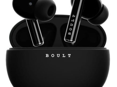 Boult Audio W20 Truly Wireless in Ear Earbuds with 35H Playtime, Zen™ ENC Mic, 45ms Low Latency, 13mm Bass Drivers, Type-C Fast Charging, Made in India, Touch Controls, IPX5 ear buds TWS (Space Black) on Sale