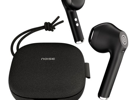 Noise Explore in Ear TWS Earbuds with 50H of Playtime, Quad Mic with ENC, Instacharge(10 min=120 min), 12mm Driver, Low Latency(up to 50ms), BT v5.3 (Pitch Black) Online Hot Sale