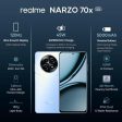 realme NARZO 70x 5G (Ice Blue, 8GB RAM,128GB Storage)|120Hz Ultra Smooth Display|Dimensity 6100+ 6nm 5G|50MP AI Camera|45W Charger in The Box on Sale