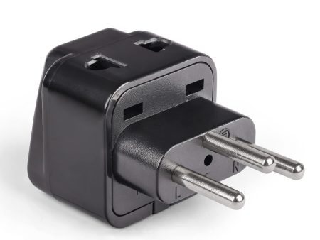 OREI India to Switzerland, Rwanda, Liechtenstein (Type J) Travel Adapter Plug - 2 in 1 - CE Certified - RoHS Compliant -Black Color (DB11A-BLK) Hot on Sale