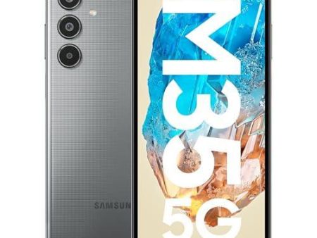 Samsung Galaxy M35 5G (Thunder Grey,8GB RAM,128GB Storage)| Corning Gorilla Glass Victus+| AnTuTu Score 595K+ | Vapour Cooling Chamber | 6000mAh Battery | 120Hz Super AMOLED Display| without Charger Online Hot Sale