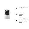 (Refurbished) MI Xiaomi Wireless Home Security Camera 2i 2022 Edition | Full HD Picture | 360° View | 2MP | AI Powered Motion Detection | Enhanced Night Vision| Talk Back Feature (2 Way Calling), White For Sale