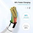 AILKIN CABLE Apple MFi Certified iPhone Charger Cable, Apple Lightning to USB Cable Cord, 2.4A Fast Charging, Apple Phone Long Chargers for iPhone 14 13 12 11  X XS XR 8 7 6 SE Plus Pro Max Mini Discount