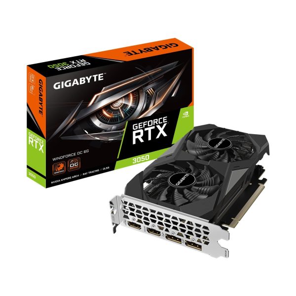 GIGABYTE Geforce RTX 3050 Windforce pci_e Oc 6G 6Gb Gddr6 Graphics Card Gv-N3050Wf2Oc-6Gd Online