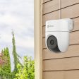 Ezviz by Hikvision H8C 2MP Outdoor Pan & Tilt Wi-Fi Camera|Color Night Vision|360° Coverage|Auto-Tracking|Two-Way Talk|Weatherproof Design|Supports MicroSD Card (Up to 512 GB)|White Discount