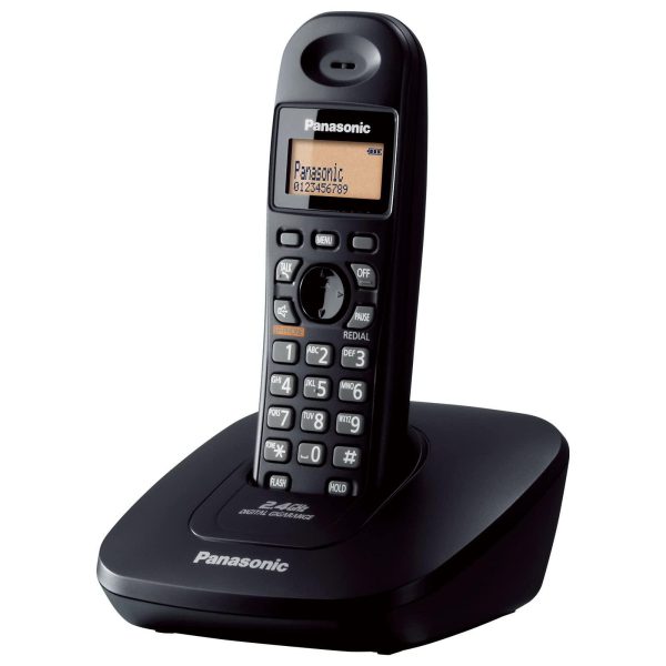 Panasonic Single Line Digital Cordless Telephone, Black Sale