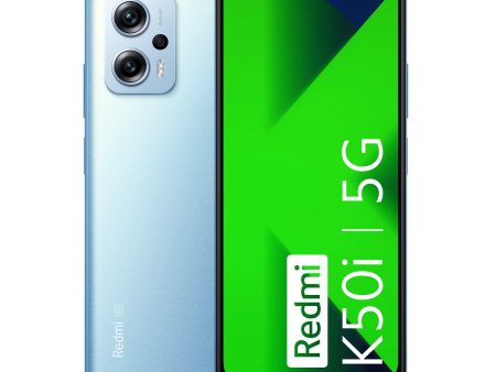 (Refurbished) Redmi K50i (Phantom Blue, 6GB RAM, 128GB Storage) Cheap