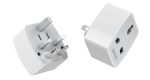 iCreator Universal Travel Adapter with Child Safety Shutter - Pack of 1 | Compact and Portable Worldwide Plug - Can Use Over 150 Countries, Including UK, Europe, USA - White Hot on Sale