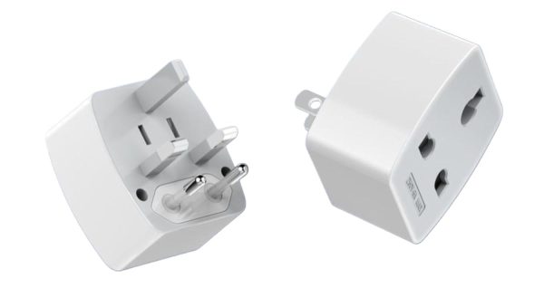 iCreator Universal Travel Adapter with Child Safety Shutter - Pack of 1 | Compact and Portable Worldwide Plug - Can Use Over 150 Countries, Including UK, Europe, USA - White Hot on Sale