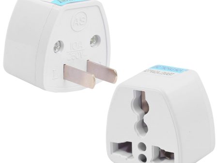 Hi-PLASST Type-A India to US Converter Plug (Pack of 2) India to USA Universal Travel Adapter for Canada, Mexico, Brazil, Philippines, Cuba, Thailand, Taiwan, Japan, Panama 2pin Plug Sale