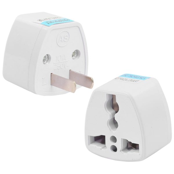 Hi-PLASST Type-A India to US Converter Plug (Pack of 2) India to USA Universal Travel Adapter for Canada, Mexico, Brazil, Philippines, Cuba, Thailand, Taiwan, Japan, Panama 2pin Plug Sale