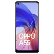 (Refurbished) Oppo A55 (Starry Black, 4GB RAM, 64GB Storage) Without Offers For Cheap