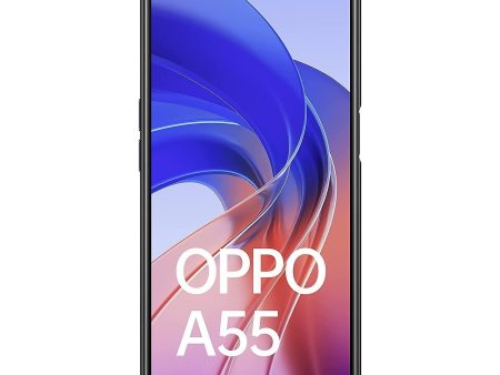 (Refurbished) Oppo A55 (Starry Black, 4GB RAM, 64GB Storage) Without Offers For Cheap