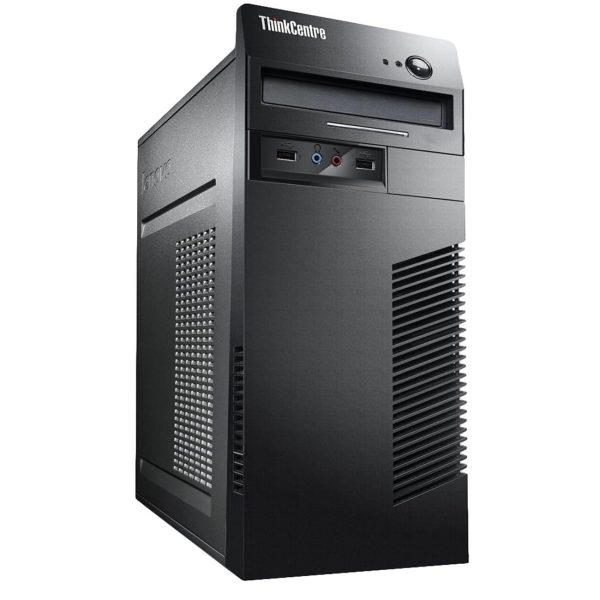 (Refurbished) Lenovo ThinkCentre Desktop Computer PC (Intel Core i5 4th Gen, 8 GB RAM, 500 GB HDD, Windows 10 Pro, MS Office, Intel HD Graphics, USB, VGA), Black Supply