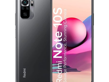 (Refurbished) Redmi Note 10S (Shadow Black, 6GB RAM, 64GB Storage) - Super Amoled Display | 64 MP Quad Camera For Discount