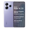 Redmi Note 14 5G (Phantom Purple, 6GB RAM 128GB Storage) | Global Debut MTK Dimensity 7025 Ultra | 2100 nits Segment Brightest 120Hz AMOLED | 50MP Sony LYT 600 OIS+EIS Triple Camera For Discount