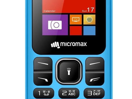 (Refurbished) Micromax X413 Blue Online Hot Sale