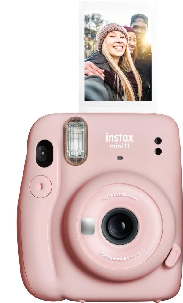 Fujifilm Instax Mini 11 Instant Camera (Blush Pink) For Sale