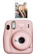 Fujifilm Instax Mini 11 Instant Camera (Blush Pink) For Sale