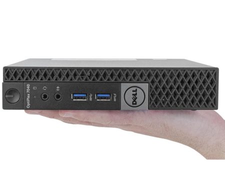 (Refurbished) Dell Optiplex 7040 Mini PC (Intel Core i7 6th gen, 8 GB DDR4 RAM, 256 GB SSD, Windows 11, WiFi, MS Office|Intel HD Graphics|USB, Ethernet,DP), Black on Sale