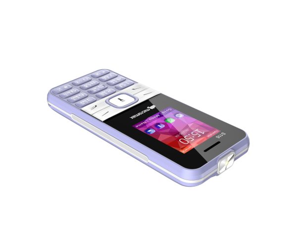 (Refurbished) Micromax S116 - Purple Online Sale