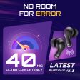 Fastrack Fpods FZ100 TWS in-Ear Earbuds with Mega 50 Hrs Playtime|Extra Deep Bass Driver|Quad Mic ENC for Clear Calls|Ultra Low 40ms Latency Gaming Mode|NitroFast Charge-200 Min in 10 Min-Black Online