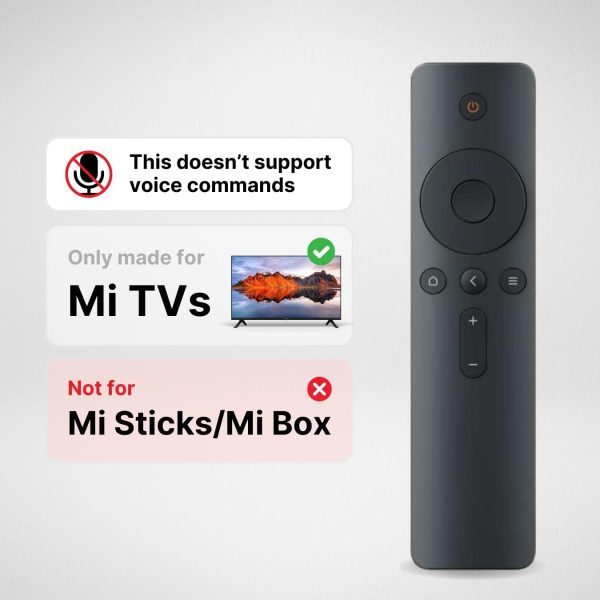 Mi Tv Remote Suitable for Mi TV 4A (32  43 ) Online Hot Sale