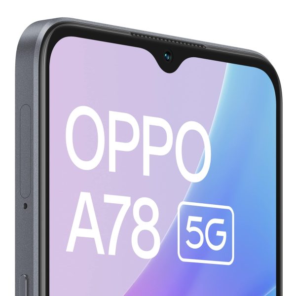 (Refurbished) Oppo A78 5G (Glowing Black, 8GB RAM, 128 Storage) | 5000 mAh Battery with 33W SUPERVOOC Charger| 50MP AI Camera | 90Hz Refresh Rate Hot on Sale