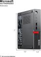 (Refurbished) Lenovo ThinkCenter M910Q - Tiny (Core i5, 7th GEN   8GB RAM   256 GB SSD   Intel UHD GRAPHICS   Windows 10 Pro   6 USB   VGA + HDMI  MS office - CPU Only) Cheap