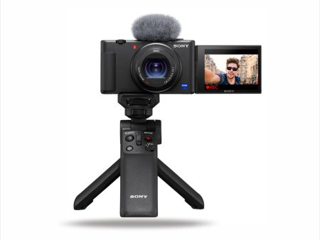 Sony Digital Camera ZV 1 for Content Creators (Compact, Video Eye AF, Flip Screen, in-Built Microphone, Bluetooth Shooting Grip, 4K Vlogging Camera for Content Creation) - Black Sale