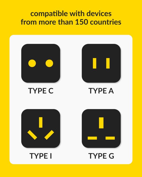 Destinio India to UK Adapter Plug - Type G Plug Adapter, India to UAE, Dubai, Hong Kong - UK Adapter for Indian Pin - CE Certified UK Travel Adapter for Laptop, Camera, Chargers (White, 3 Pack) Online Sale