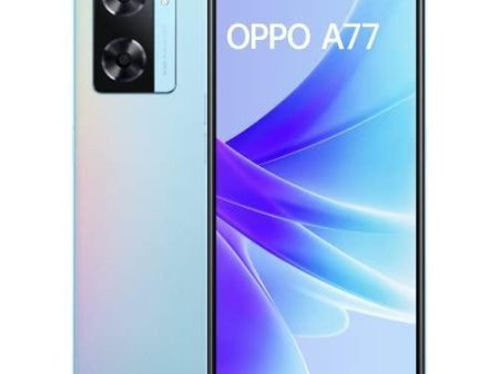 (Refurbished) OPPO A77 (Sky Blue, 4GB RAM, 128 Storage) with No Cost EMI Additional Exchange Offers Online