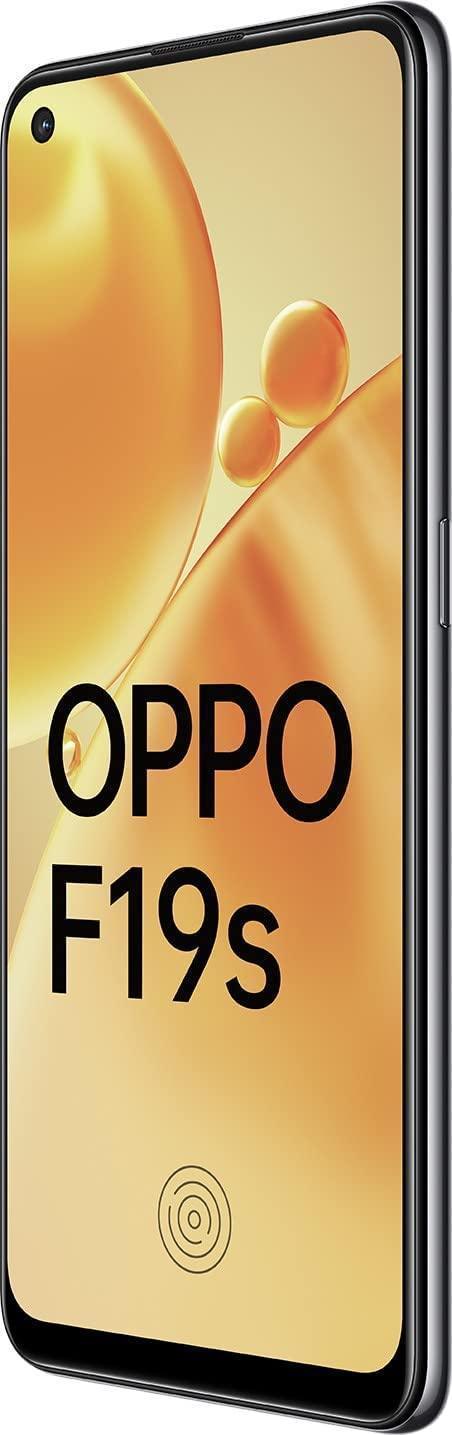 (Refurbished) Oppo F19s 6 128 (Glowing Black, 6GB RAM 128GB Storage) For Discount