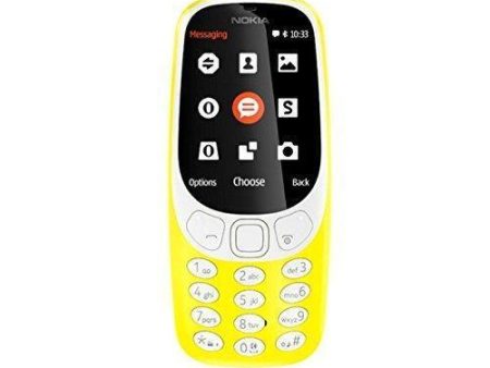 (Refurbished) Nokia 3310 (Yellow) on Sale