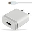 ERD TC-24 12W Mobile Phone Wall Charger with Fast Charging Technology | BIS Certified 2.4 Amp Charger Adapter with 1 Meter Long Type C Data Cable (White), (Model: TC-24_USBC) For Cheap