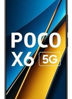 (Refurbished) Poco X6 5G (Mirror Black, 256 GB) (8 GB RAM) Online Hot Sale